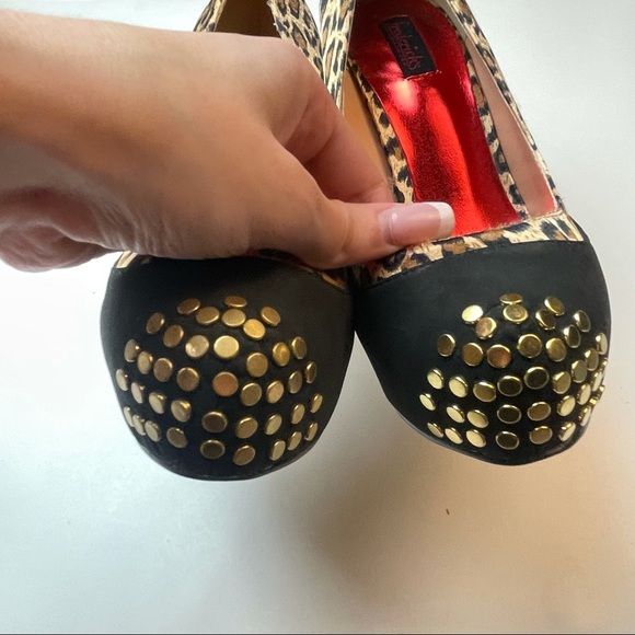 Frederick’s Cheetah Print Platform Stripper Heels Size 7.5 - Picture 4 of 12